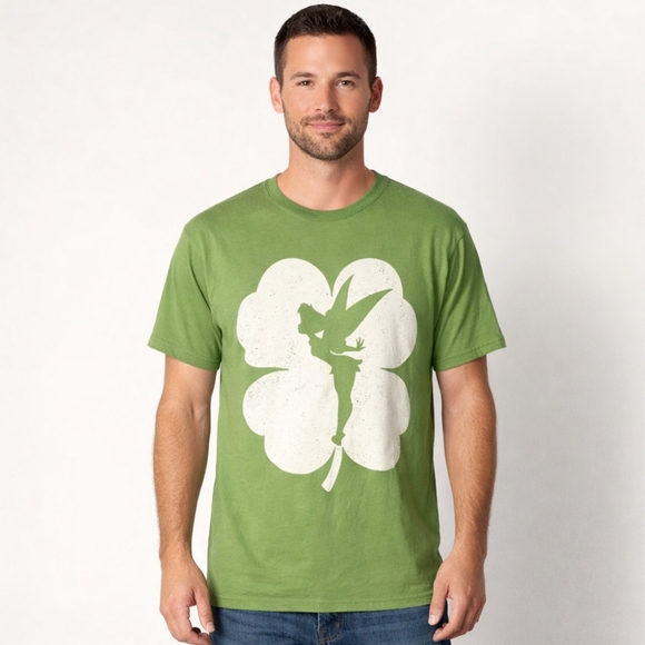 Bella Canvas Other - Men's Tinker Bell St. Patrick's Day shirt